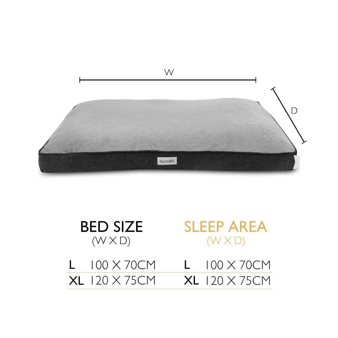 Scruffs® Harvard Memory Foam Dog Bed | Orthopaedic Pet Mattress | Luxury Dog Bed - Poochella®