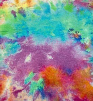 Sew Fetching Cooling Tie Dye 90's Style Hand Made Dog Bandana - Poochella®