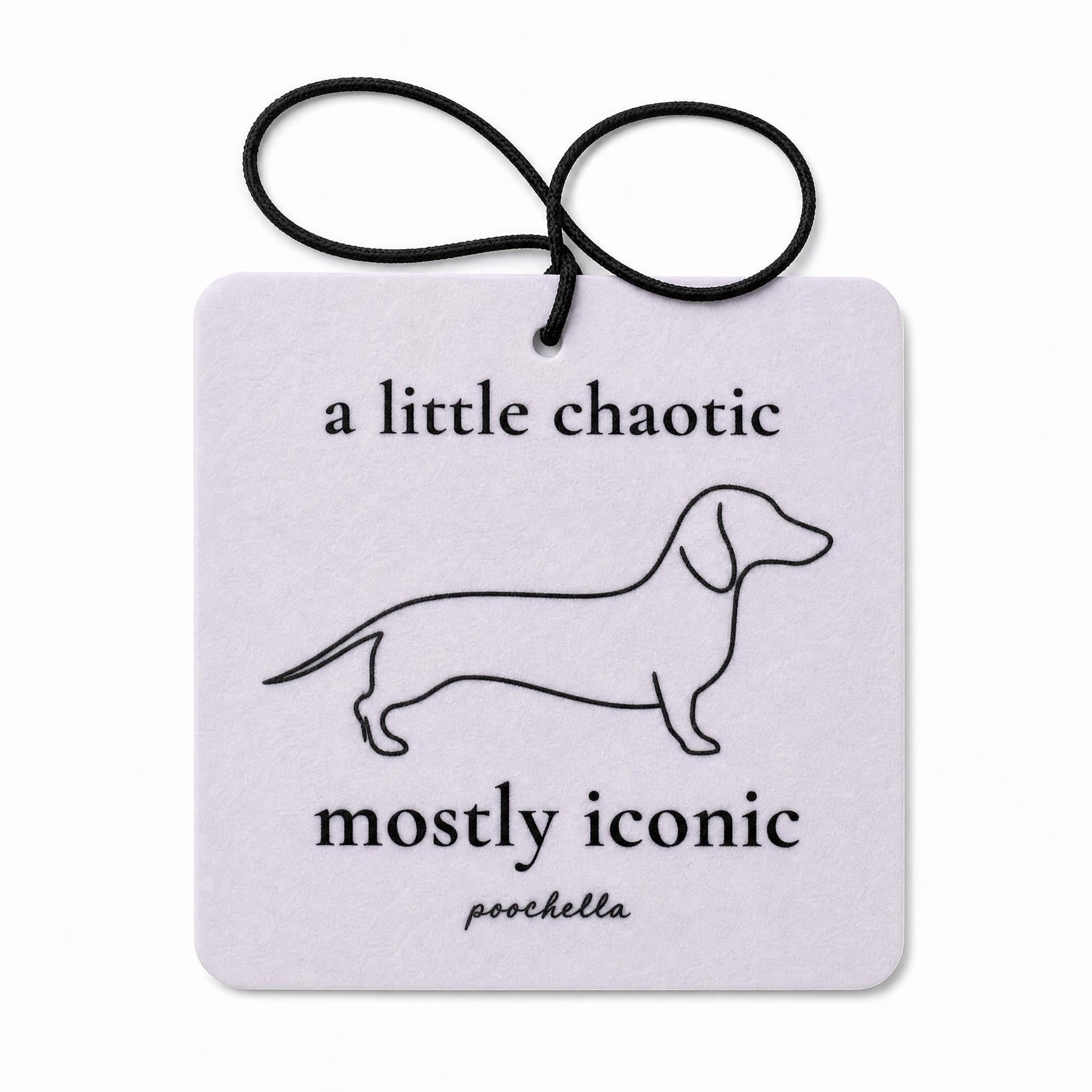 The Iconic Dachshund Car Air Freshener | Sandalwood or Baby Powder | Poochella® - Poochella®
