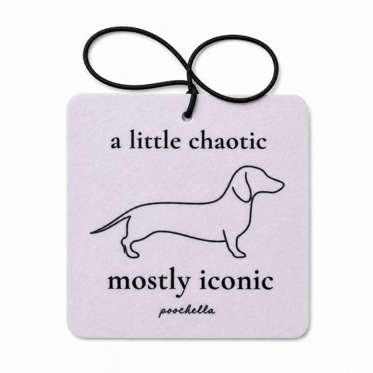 The Iconic Dachshund Car Air Freshener | Sandalwood or Baby Powder | Poochella® - Poochella®