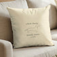 The Iconic Dachshund Organic Cotton Cushion Cover | Minimal Dog Home Decor | Poochella® - Poochella®
