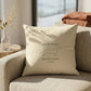 The Iconic Dachshund Organic Cotton Cushion Cover | Minimal Dog Home Decor | Poochella® - Poochella®