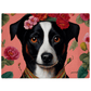 Viva La Frida Tempered Glass Chopping Board - Kitchen Decor for Dog Lovers | Poochella® - Poochella®