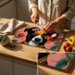 Viva La Frida Tempered Glass Chopping Board - Kitchen Decor for Dog Lovers | Poochella® - Poochella®