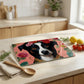 Viva La Frida Tempered Glass Chopping Board - Kitchen Decor for Dog Lovers | Poochella® - Poochella®