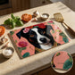 Viva La Frida Tempered Glass Chopping Board - Kitchen Decor for Dog Lovers | Poochella® - Poochella®