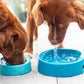 Hownd Hero Anti-Bacterial Pet Dog Bowl in Ocean Blue