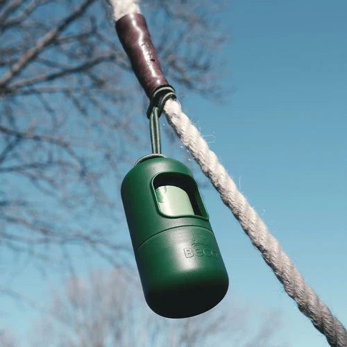 Beco Recycled Poop Bag Holder – Green Dog Poo Bag Dispenser | Eco Friendly Dog Walking UK