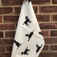 Dione Louise Homeware Handmade Dog Print Tea Towel