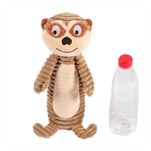 Danish Designs Merle the Meerkat Recycled Bottle Dog Toy Large
