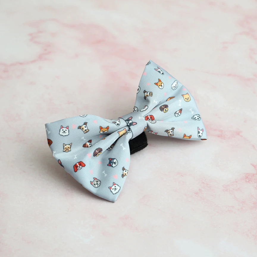 For Dog Lovers 'Oh My Pup' Luxury Bow Tie