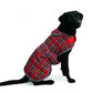 Ancol Highland Red Tartan Dog Coat | Fleece Lined Waterproof Dog Jacket - Poochella®