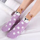 Cotton Dog Lover Socks | Women's Lightweight Breathable Sock (UK 3–7) - Poochella®