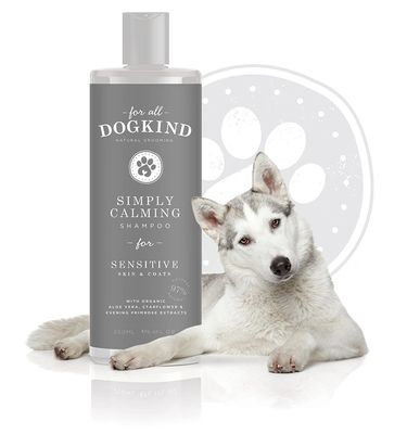For All Dog Kind Simply Calming Dog Shampoo 250ml – Sensitive Skin & Puppy Dog Shampoo | Natural Dog Shampoo UK - Poochella®