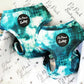 Pet Pooch Boutique Teal Tornado Pet Dog Harness & Lead Set - Poochella®