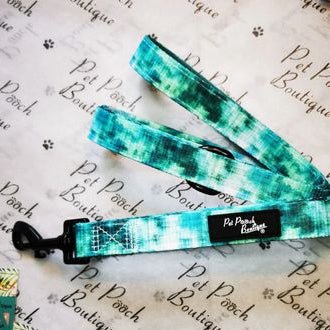Pet Pooch Boutique Teal Tornado Pet Dog Harness & Lead Set - Poochella®