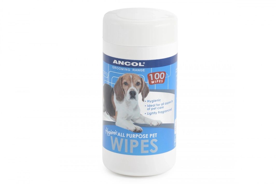 Ancol Pet Grooming Wipes 100 Wipes