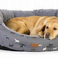 Danish Designs & Fat Face: Marching Dogs Deluxe Slumber Pet Dog Bed
