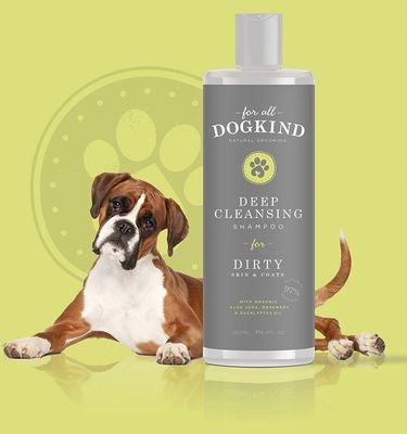 For All Dog Kind Deep Cleansing Shampoo for Dirty Skin & Coats 250ml