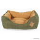 Danish Designs Tweed Green Check Snuggle Pet Dog Bed